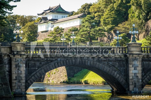 Picture of Tokyo imperial Bridge and Castle
